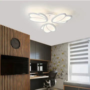 LED -csillár tulipán távirányítóval, 47W, 3 szirom, hideg/forró/semleges fény, instabil, fehér