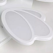 LED -csillár tulipán távirányítóval, 47W, 3 szirom, hideg/forró/semleges fény, instabil, fehér