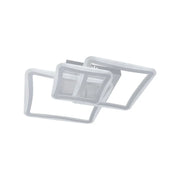 Lustra vezette Cu Telecomanda Faryda 120W, 3 Matrrat, Lumina vétel/Calda/Neutra, Dimabila, Alb
