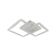 Lustra vezette Cu Telecomanda Faryda 120W, 3 Matrrat, Lumina vétel/Calda/Neutra, Dimabila, Alb