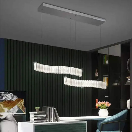 Lust LED kristály távvezérlővel Merve 24W fényes króm
