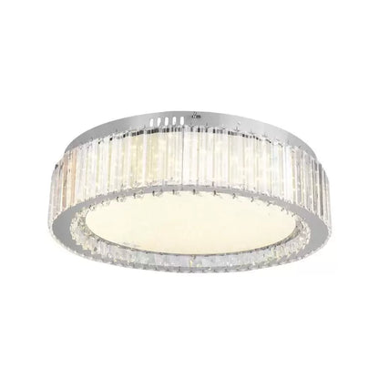 Lulus LED kristály távvezérlővel Angelina 80W méretű ezüst