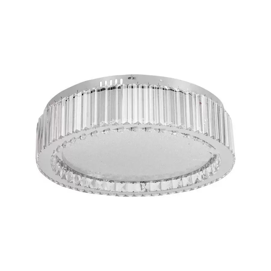 Lulus LED kristály távvezérlővel Angelina 80W méretű ezüst