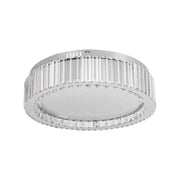 LED -csillár távirányítóval és Madox 80W kristály, hideg/forró/semleges fény, instabil, ezüst