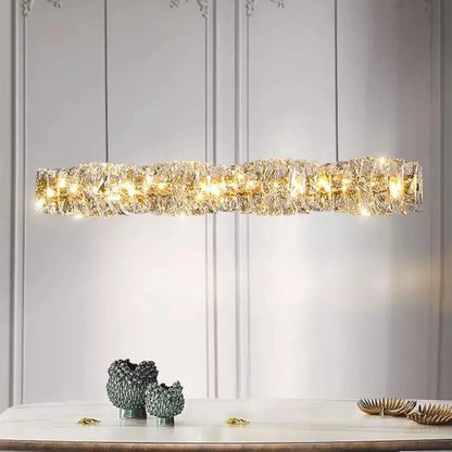 LED LED Crystal LED 38W Sehrazat távirányítóval, ezüst
