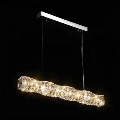 LED LED Crystal LED 38W Sehrazat távirányítóval, ezüst