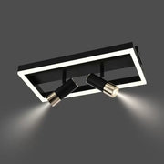 LED -csillár távirányítóval és állítható projektorral, Rohan 26W, hideg/forró/semleges fény, instabil, fekete