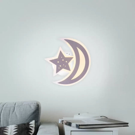 ELLY LED csillár 36W, Hold és csillag, hideg/meleg/semleges fény, barna LED csillár Alapértelmezett cím Alessandro Design