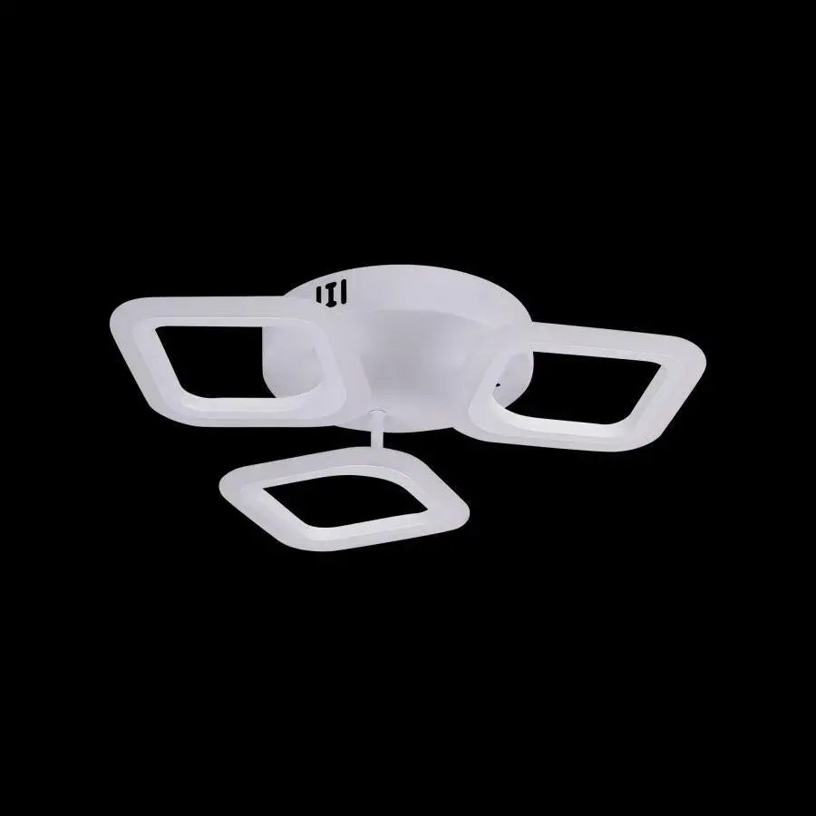 LED LED ERIKA, 24W, 3 négyzet, semleges fény, fehér