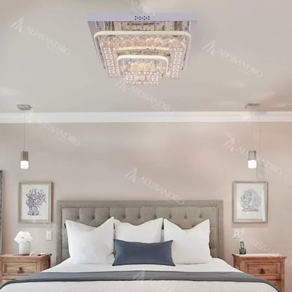 LED -csillár távirányítóval és 66W
