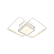 LED LED DuoForm, 36W, geometriai kialakítás, lekerekített négyzet, fehér, meleg/hideg/semleges fény