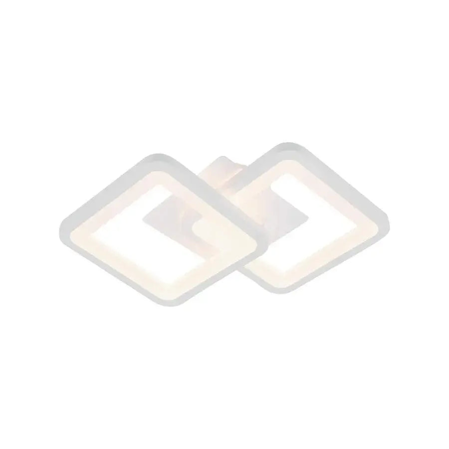 LED LED LED Giani 26W, 2 négyzet, hideg/forró/semleges fény, fehér