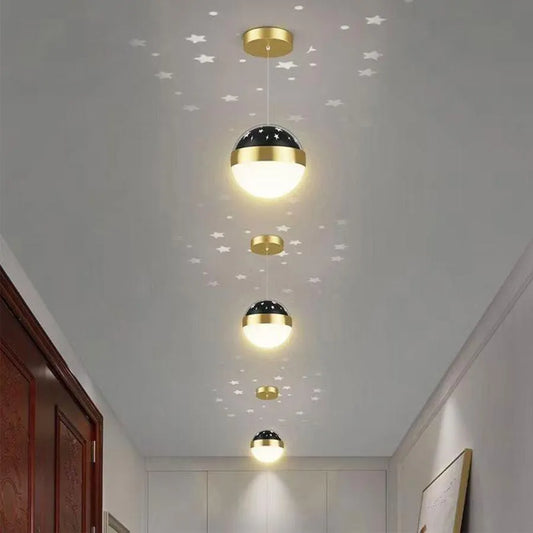 LED LED itrisi, 9W, fém, arany és fekete