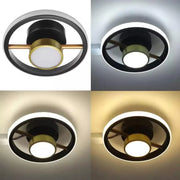 LED LED CEIKO 46W, hideg/forró/semleges fény, fekete