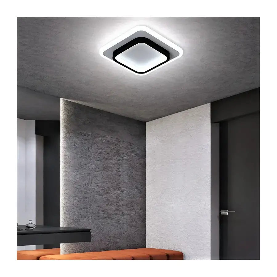 LED LED KHAI 20W, hideg/meleg/semleges fény, fekete fehér