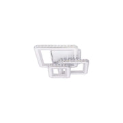 LED -csillár távirányítóval és Crystal Leila 154W, 3 négyzet