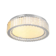 LED -csillár távirányítóval és Crystal Madox 60W, hideg/forró/semleges fény, instabil, ezüst