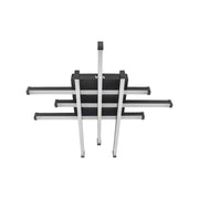 LED -csillár Mora 120W távirányítóval, 6 elem, lineáris, hideg/forró/semleges fény, instabil, fekete