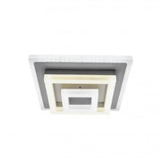 LED LED LED 24W, 26 cm átmérőjű, négyzet alakú, hideg/forró/semleges fény, fehér