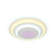 Lust LED Nivara 3D 20W, 30 cm átmérőjű, hideg/forró/semleges fény, fehér