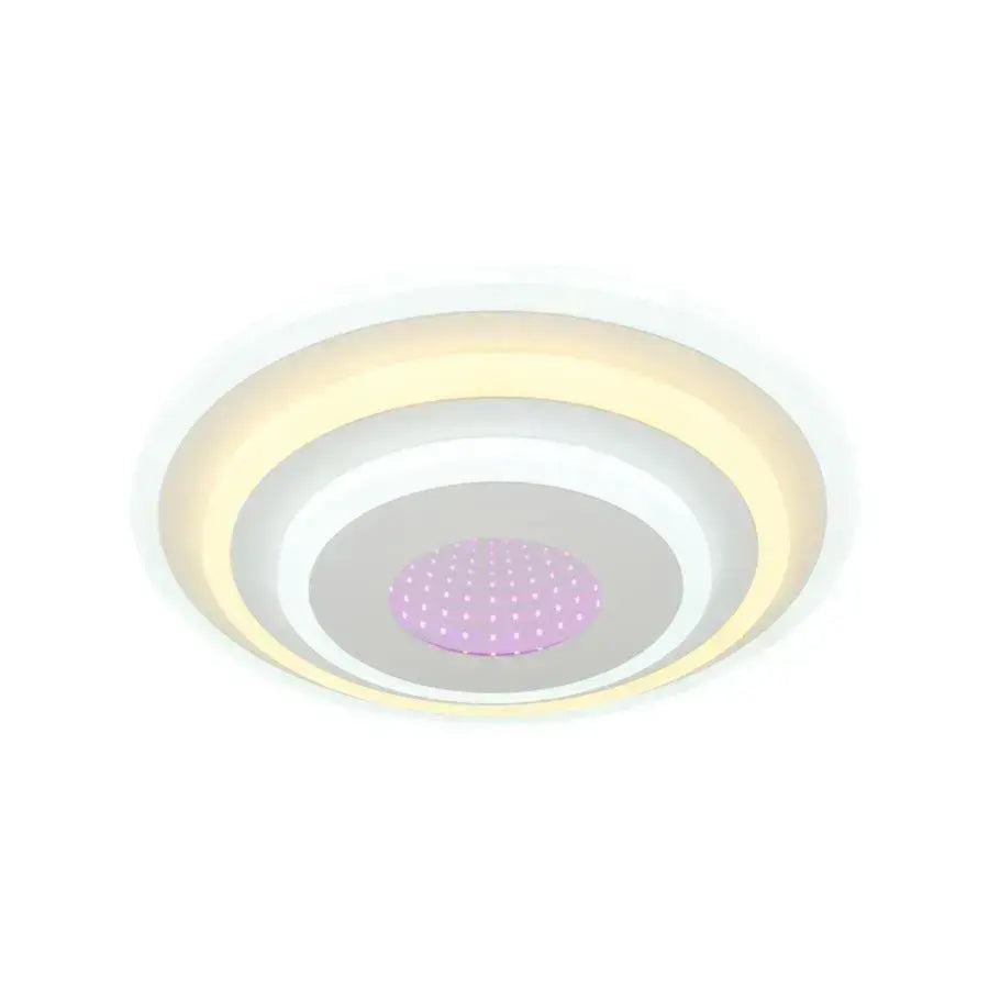 Lust LED Nivara 3D 20W, 30 cm átmérőjű, hideg/forró/semleges fény, fehér