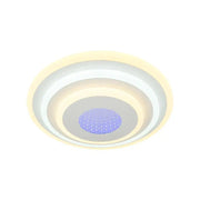 Lust LED Nivara 3D 20W, 30 cm átmérőjű, hideg/forró/semleges fény, fehér