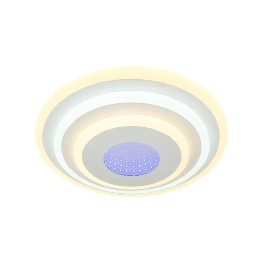 Lust LED Nivara 3D 20W, 30 cm átmérőjű, hideg/forró/semleges fény, fehér