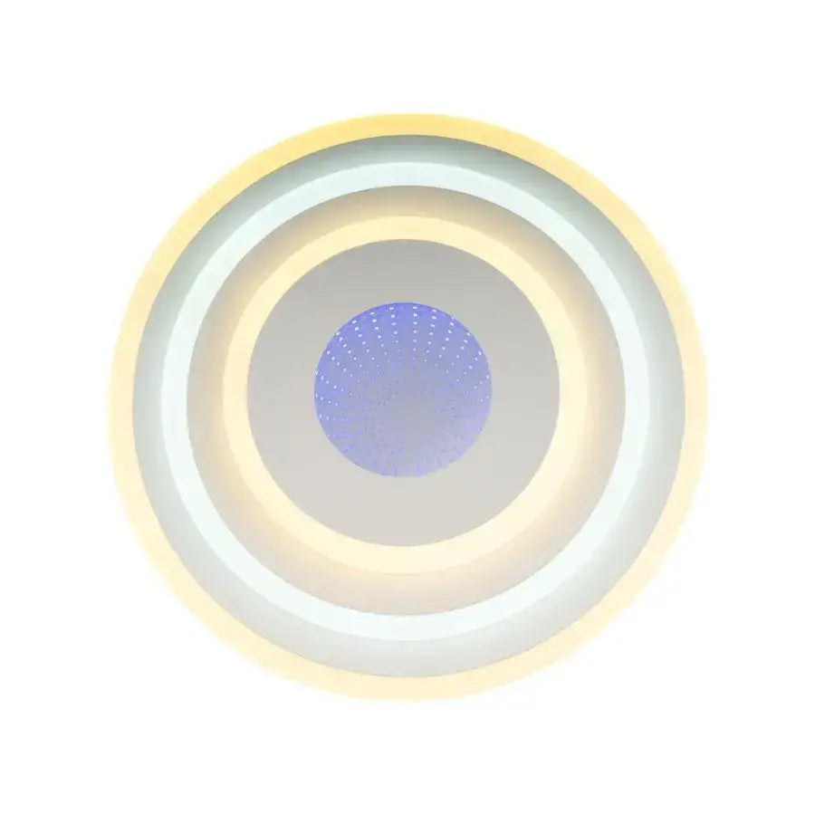 Lust LED Nivara 3D 20W, 30 cm átmérőjű, hideg/forró/semleges fény, fehér