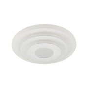 Lust LED Nivara 3D 20W, 30 cm átmérőjű, hideg/forró/semleges fény, fehér