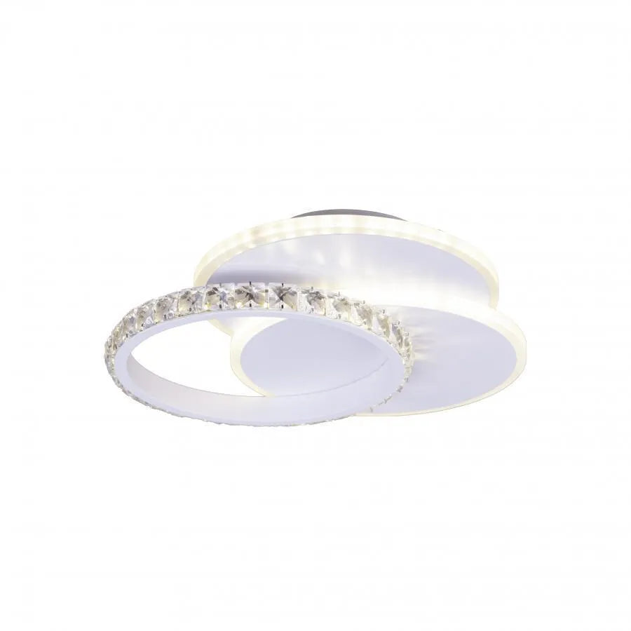 LED LED Sofia, 24W, hideg/forró/semleges fény, fehér