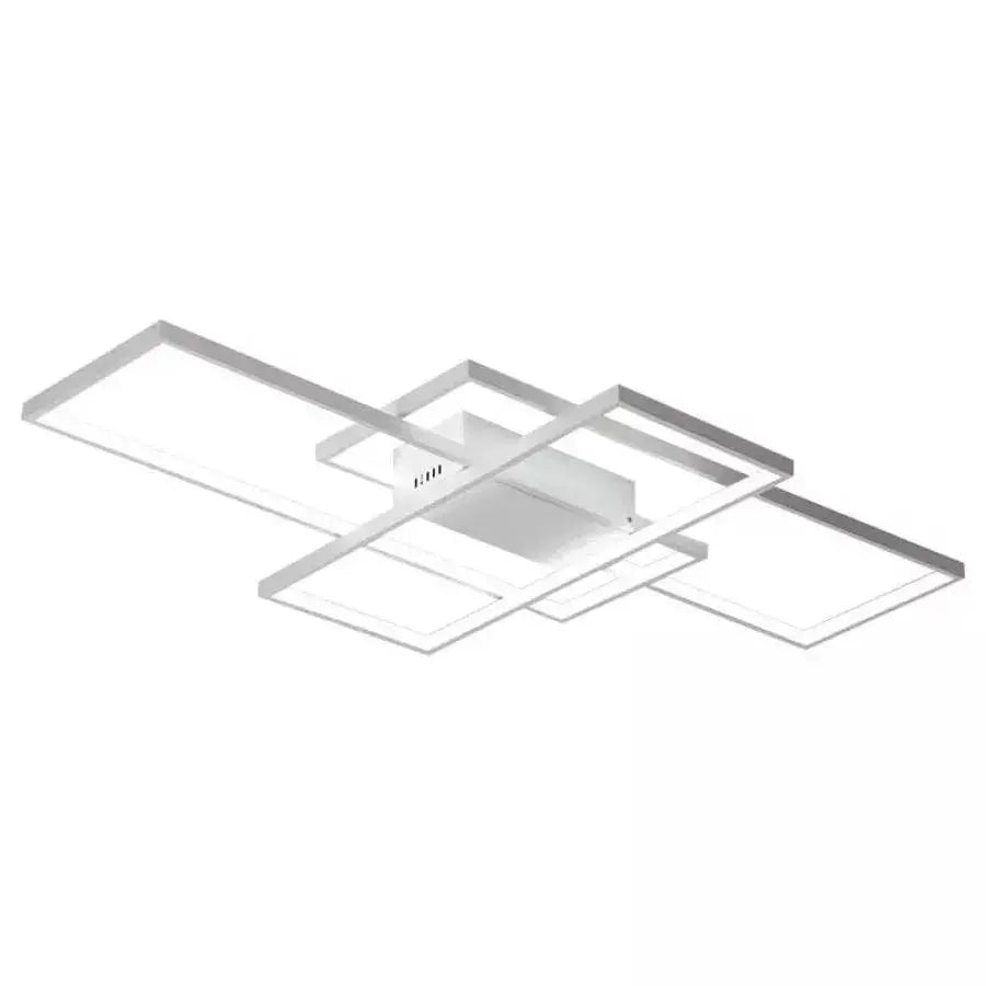 LED -csillár Landyn 71W távirányítóval, hideg/forró/semleges fény, instabil, fehér