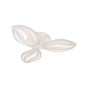 LED -csillár orchidea 39W távirányítóval, 3 szirom, hideg/forró/semleges fény, instabil, fehér