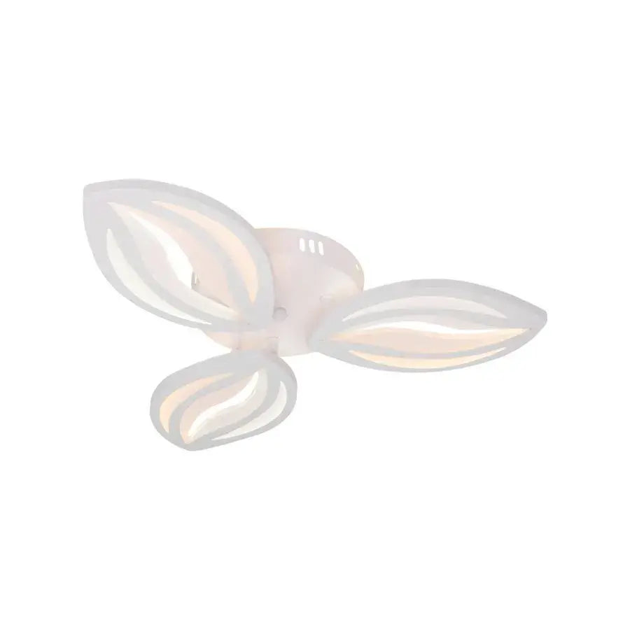 LED -csillár orchidea 39W távirányítóval, 3 szirom, hideg/forró/semleges fény, instabil, fehér