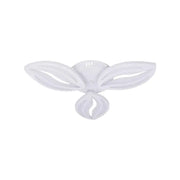 LED -csillár orchidea 39W távirányítóval, 3 szirom, hideg/forró/semleges fény, instabil, fehér
