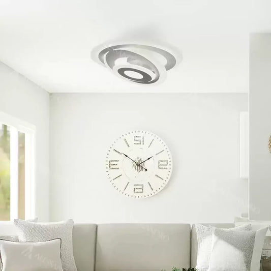 LED -vágy Ariana Remote -vel, 120W, dimálható, fehér, akril