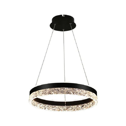 LED -vágy távirányítóval 124W fekete