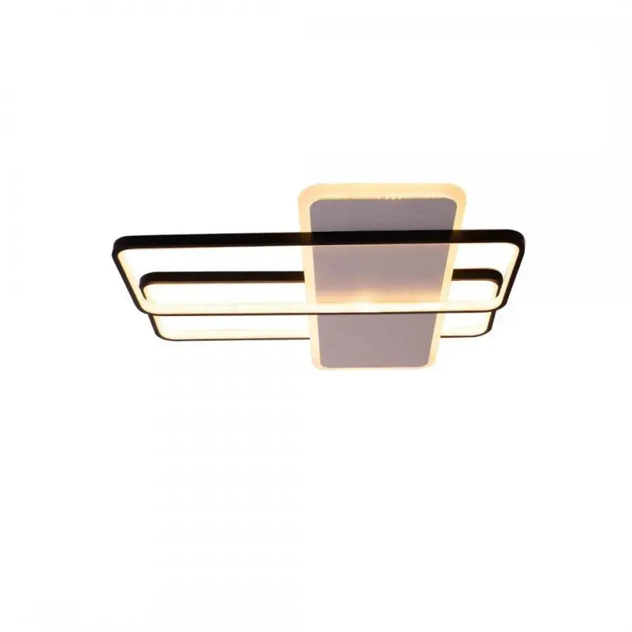 LED -csillár távirányítóval Arianna 75W, 3 elem, hideg/forró/semleges fény, under, fekete