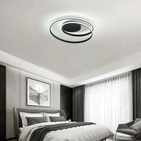 LED-es csillár távirányítóval VECTOR ARCADIA 56W, Hideg/Meleg/Semleges fény, Szabályozható, Fekete LED-es csillárok távirányítóval Alapértelmezett cím Alessandro Design