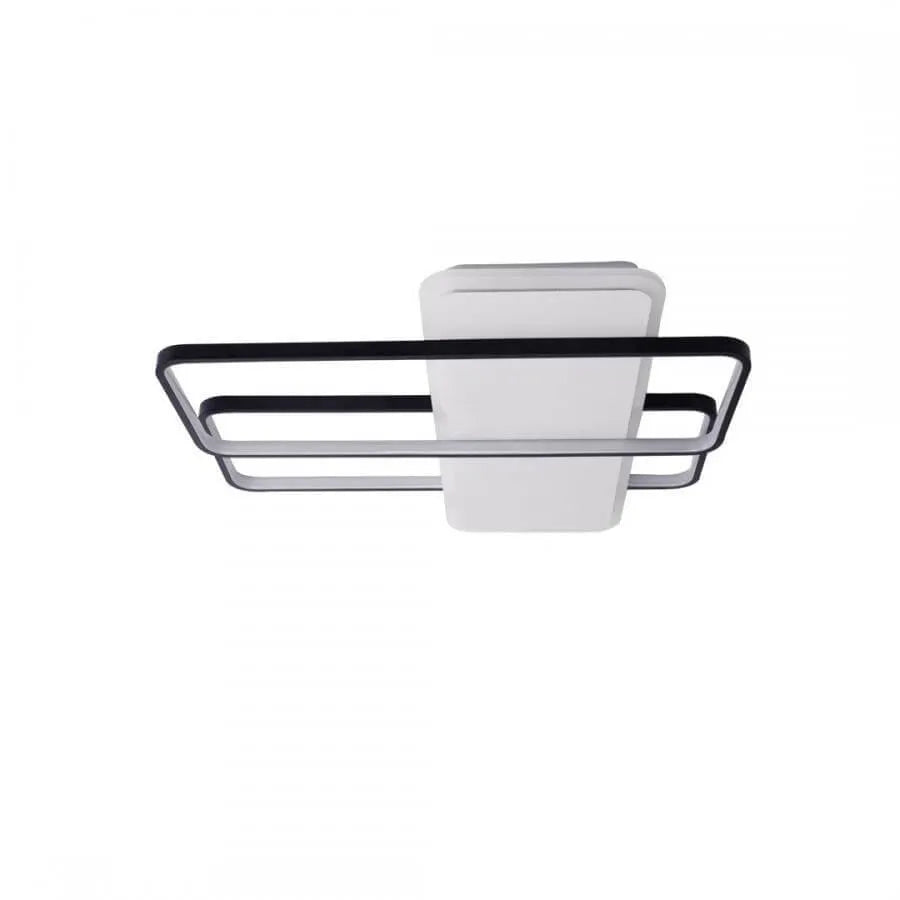 LED -vágy Emanuella 168W távirányítóval, hideg/forró/semleges fény, instabil, fekete