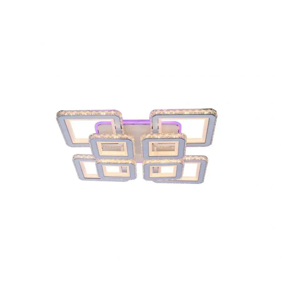 LED -vágy Leila távirányítóval, 236W, White, Daisy, RGB