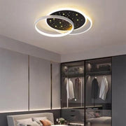 LED -csillár Odessa 132W távirányítóval, 3 kör, hideg/forró/semleges fény, instabil, fekete