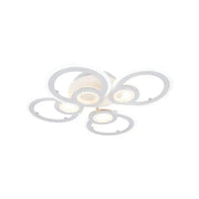 LED -csillár Kade 72W távirányítóval, 4 kör, hideg/forró/semleges fény, instabil, fehér