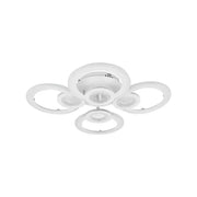 LED -csillár Kade 72W távirányítóval, 4 kör, hideg/forró/semleges fény, instabil, fehér