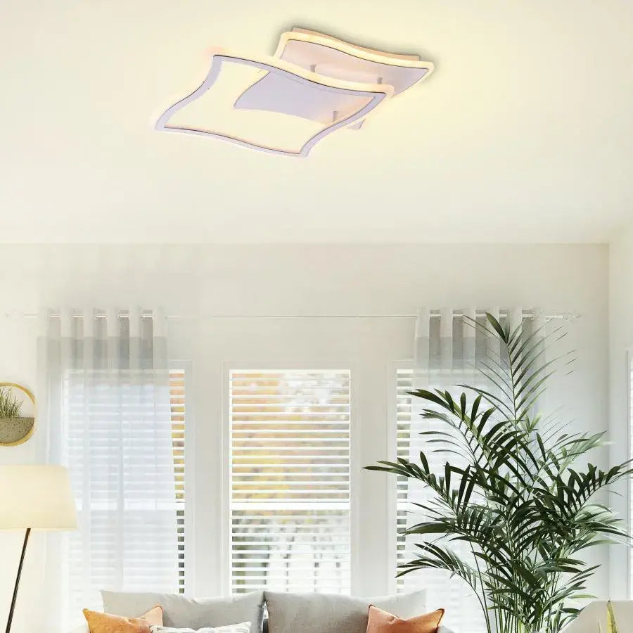 Pandora 90W LED LULS LED, 2 négyzet, hideg/forró/semleges fény, sugár, fehér