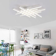 LED -csillár Mora 160W távirányítóval, 8 elem, lineáris, hideg/forró/semleges fény, instabil, fehér