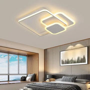 LED -csillár Anemona 75W távirányítóval, 3 négyzet, hideg/forró/semleges fény, instabil, fehér
