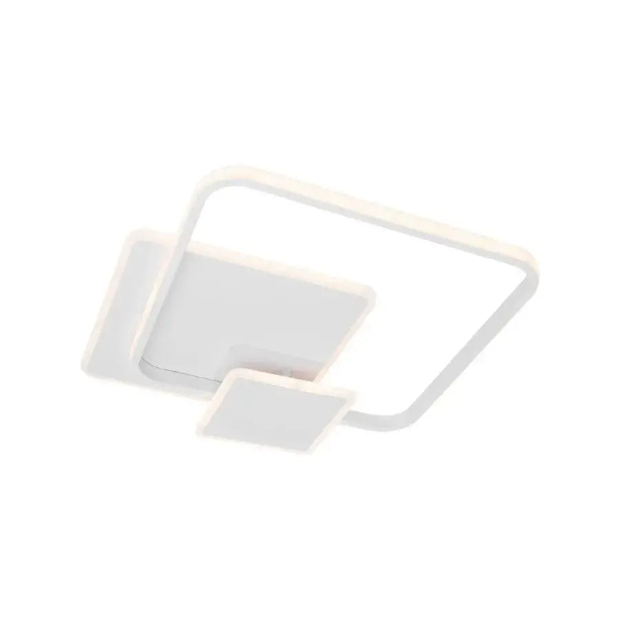 LED -csillár Anemona 75W távirányítóval, 3 négyzet, hideg/forró/semleges fény, instabil, fehér