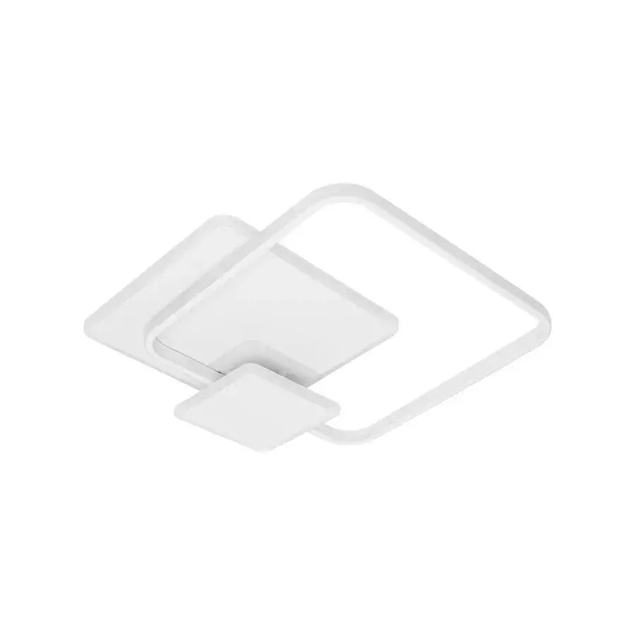 LED -csillár Anemona 75W távirányítóval, 3 négyzet, hideg/forró/semleges fény, instabil, fehér