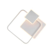 LED -csillár Anemona 75W távirányítóval, 3 négyzet, hideg/forró/semleges fény, instabil, fehér