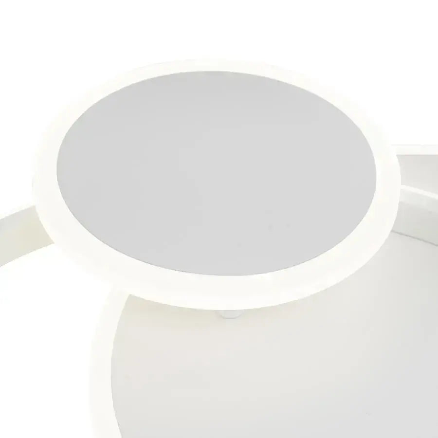 LED -csillár silvian távirányítóval 3 körben 58W hideg/forró/fehér semleges fehér